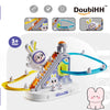 Space Orbit Track Game – Rabbit Climbing & Rolling Track Toy (Small, 3 Rabbits)