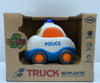 Bioplastic police car toy made from wheat straw eco friendly toddler push car 18M+
Wheat straw bioplastic police vehicle toy with smooth rolling wheels and safe rounded design
Eco friendly toddler police car toy with recyclable packaging box 18 months+
Bioplastic push police car toy for toddlers rescue roleplay and early learning
Cute blue white police car toy made from wheat straw bioplastic for toddlers 18M+