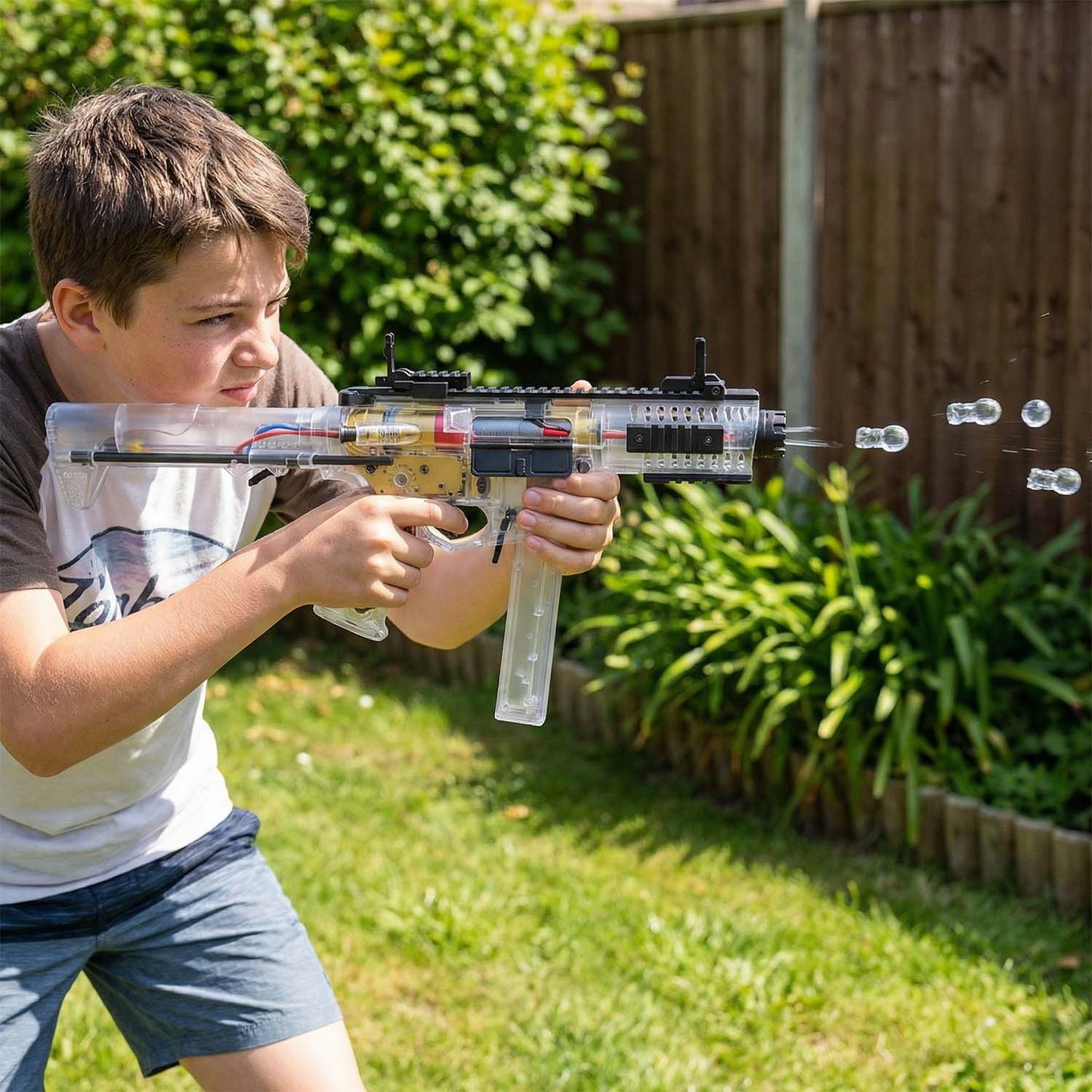 High-speed electric water bullet toy for ages 14+