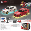 1:16 RC Drift Car 30km/h – 7-Color Neon Lights + Front/Rear Lights, 2.4GHz Remote