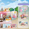 Foldable luxury dollhouse playset for kids in Qatar
