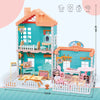 Princess House Dollhouse Set 125pcs – DIY Dream Home Playset for Kids (3+)