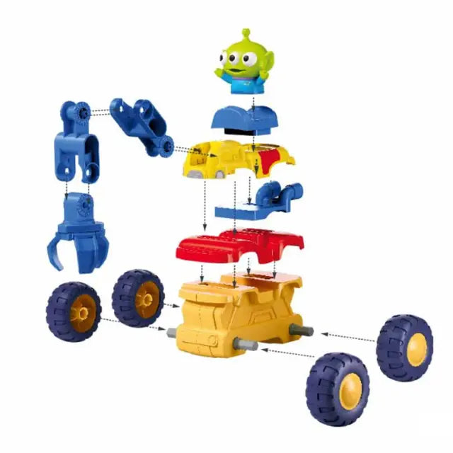 Sluban Toy Story Alien Grabber Truck – Assembly Toy Car (M38-LS022)