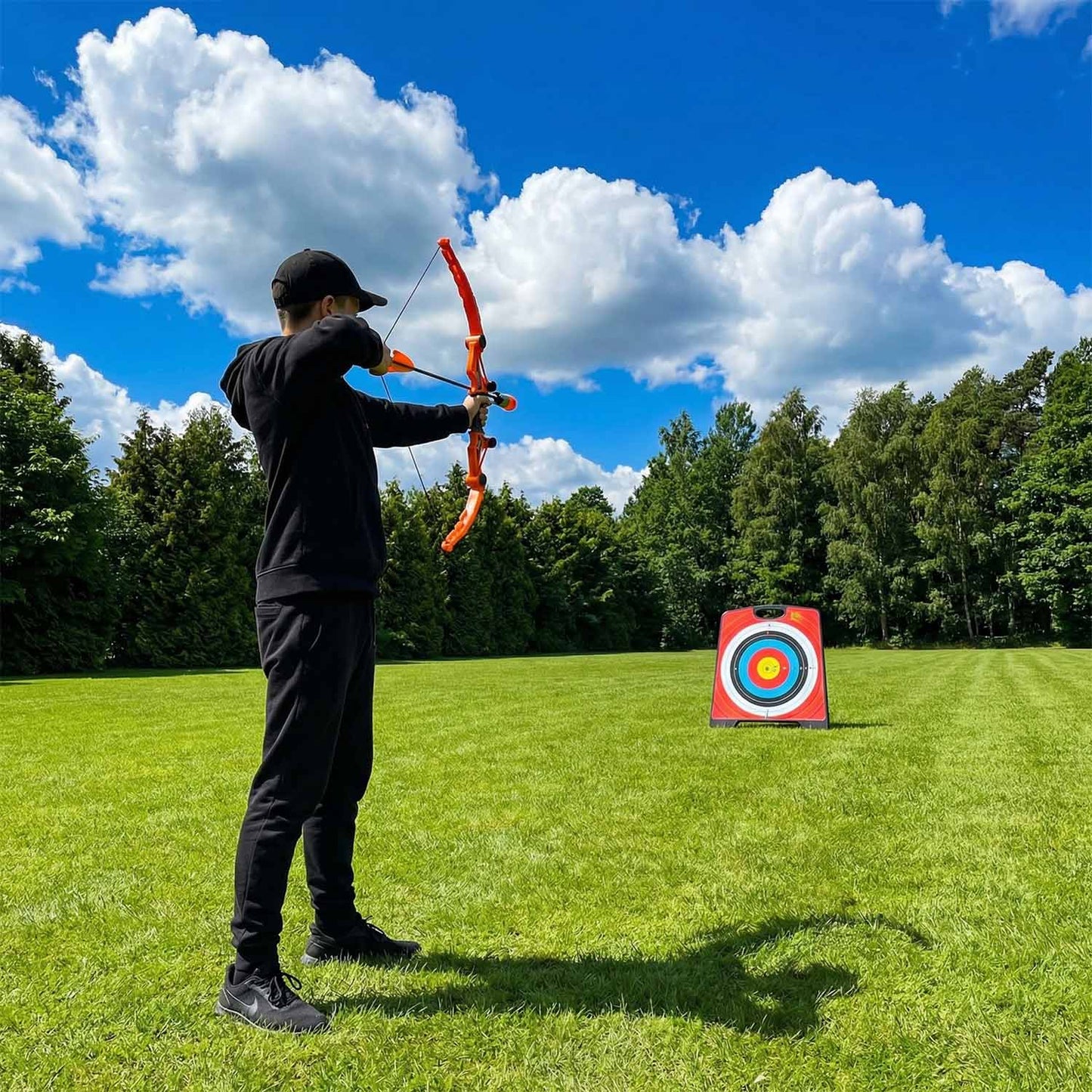 Shooting Storm Bow Toy Archery Set with Suction Cup Arrows – Kids Outdoor Toy | Qatar