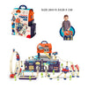 Track City portable train playset 154pcs with carry case