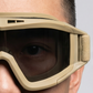 Tactical Airsoft Goggles with Interchangeable Lenses – Protective Shooting Glasses