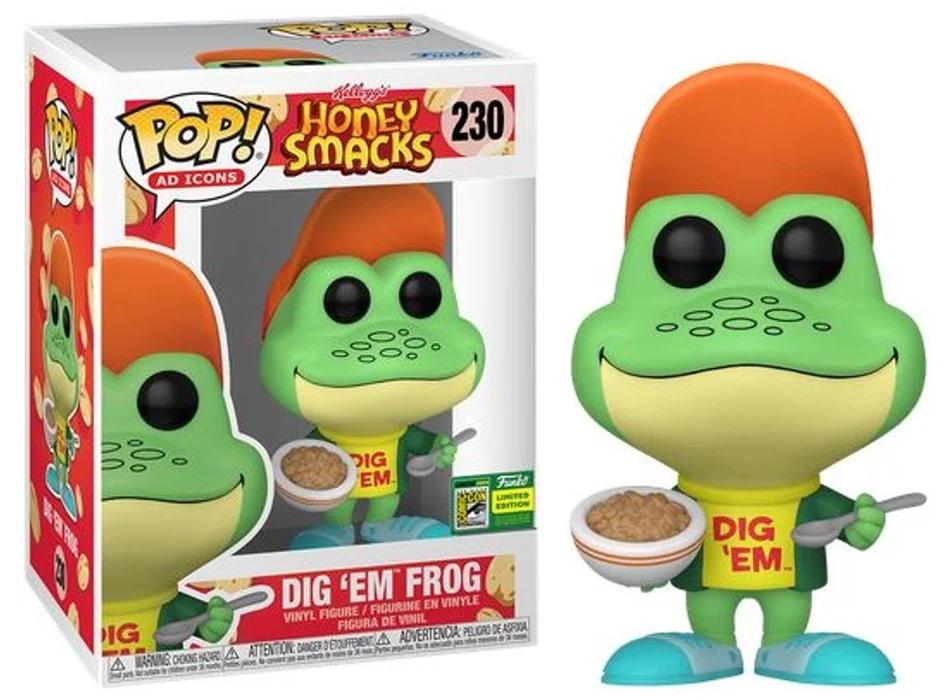 funko pop ad icons Dig em Frog 230 | Honey Smacks Mascot Funko Pop