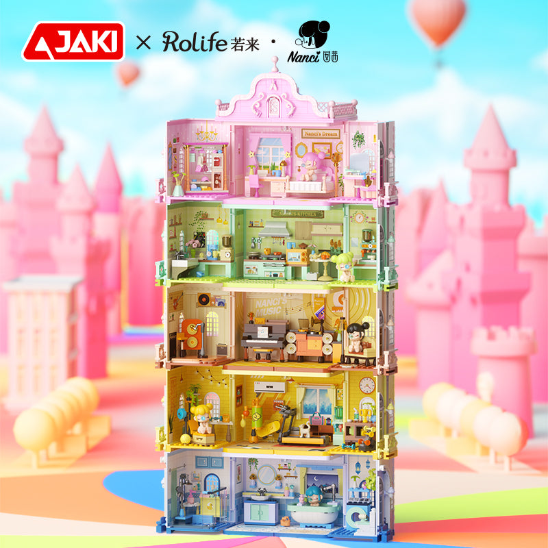JAKI Nanci Princess Bedroom Mini Room Building Blocks