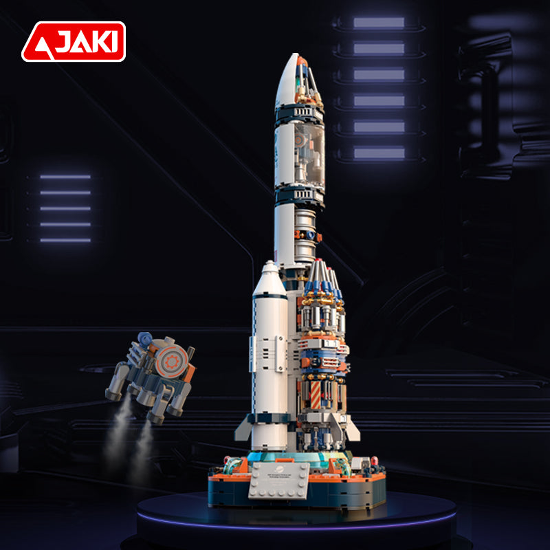 JAKI Maker POP Rocket Building Blocks Set – 430pcs