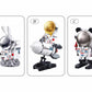 Sluban Pleyerid Astronaut Creative Life Bricks – Space Figure Desk Accessories (Display Set)