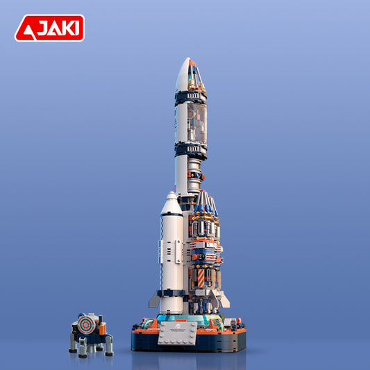 JAKI Maker POP Rocket Building Blocks Set – 430pcs