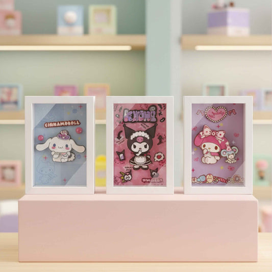 DIY 3D Sticker Frame Blind Box – Cute Kawaii Room Decor