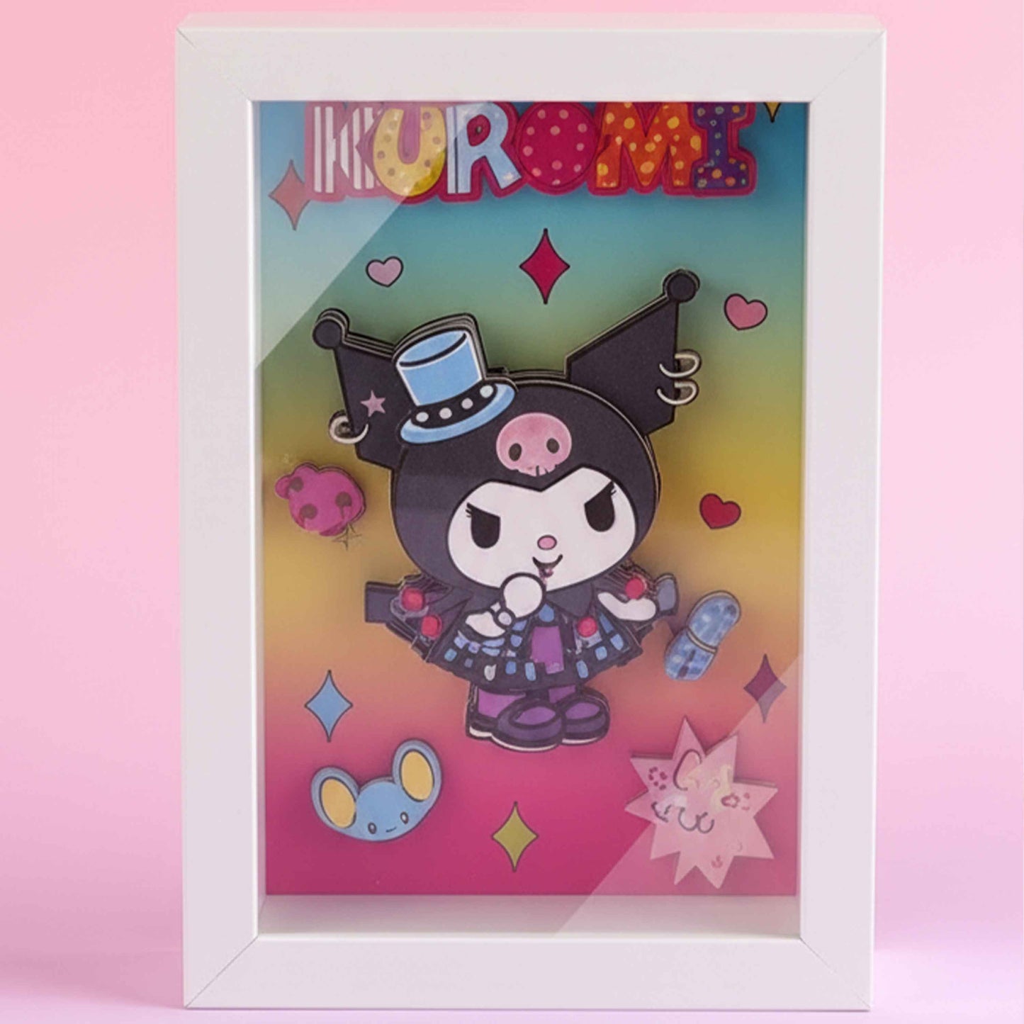DIY 3D Sticker Frame Blind Box – Cute Kawaii Room Decor