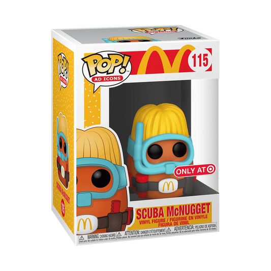 funko pop ad icons Scuba McNugget 115 | McDonald's McNugget Buddy Funko Pop