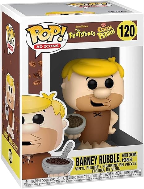funko pop ad icons Barney Rubble 10 | The Flintstones Funko Pop