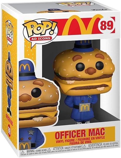 funko pop ad icons officer Mac | McDonald's Officer Big Mac Funko Pop
