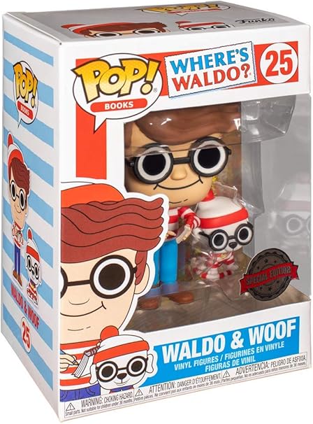 funko pop ad icons Waldo & Woof 25 | Where’s Waldo Funko Pop