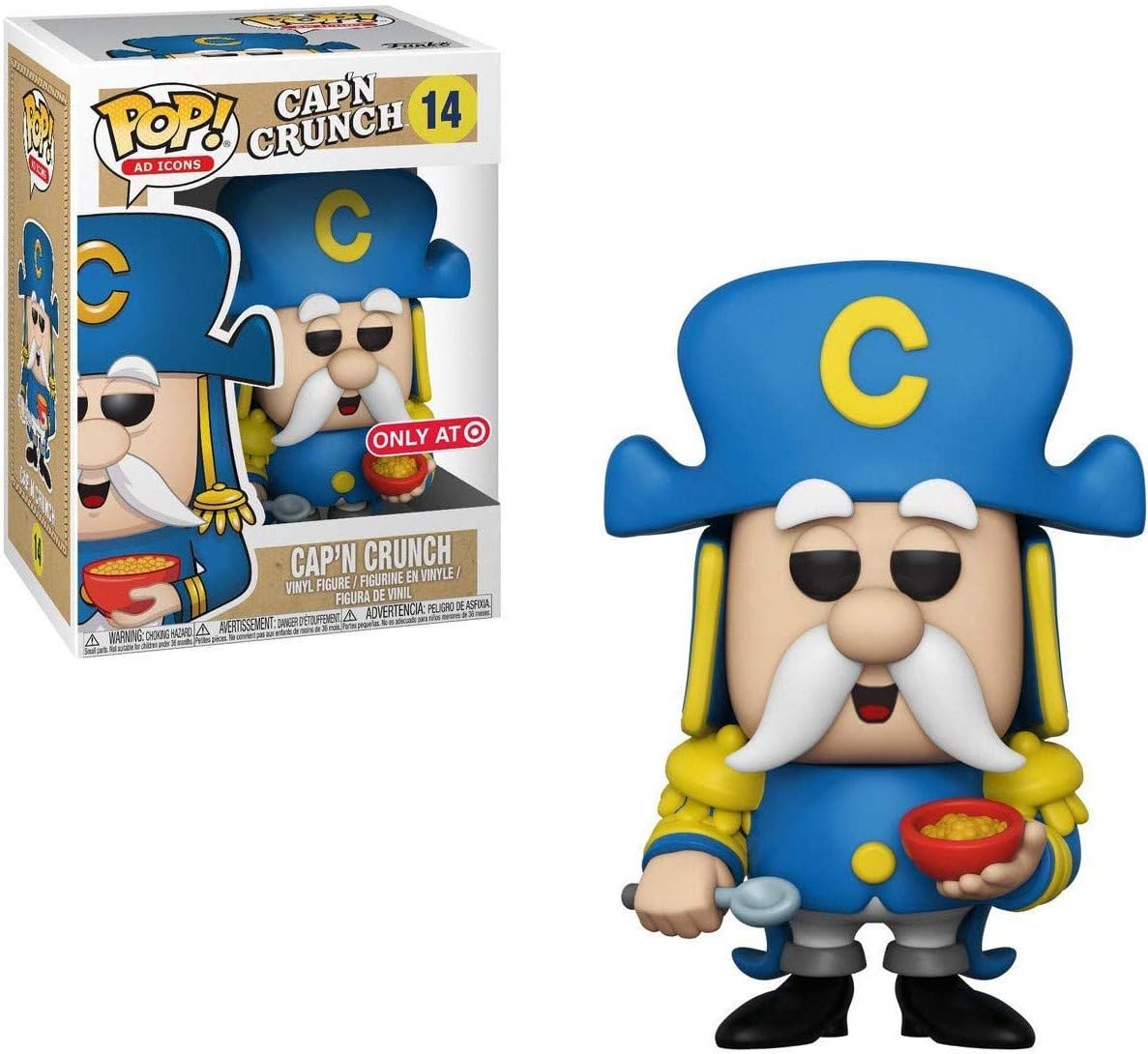 funko pop ad icons Cap'n Crunch 14 | Cap’n Crunch Cereal Mascot Funko Pop