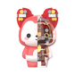 JAKI x ALI THE FOX Mechanical Magnetic Building Blocks (Red) – 14+