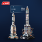 JAKI JK8515 Breaking-Dawn Honor Rocket Building Blocks Set (Premium Edition) 68cm