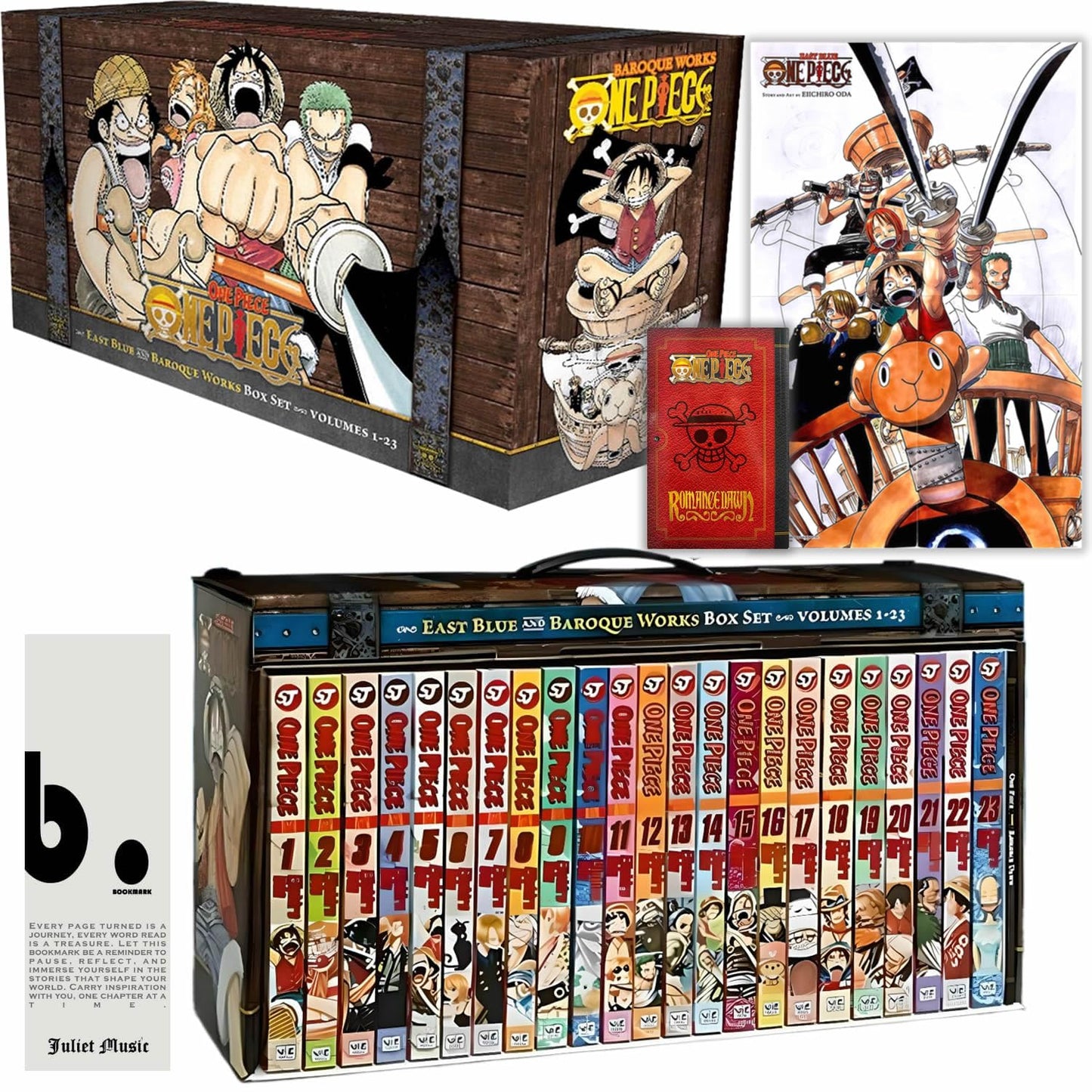 One Piece Baroque Works Box Set Volumes 1–23 | Manga Collection