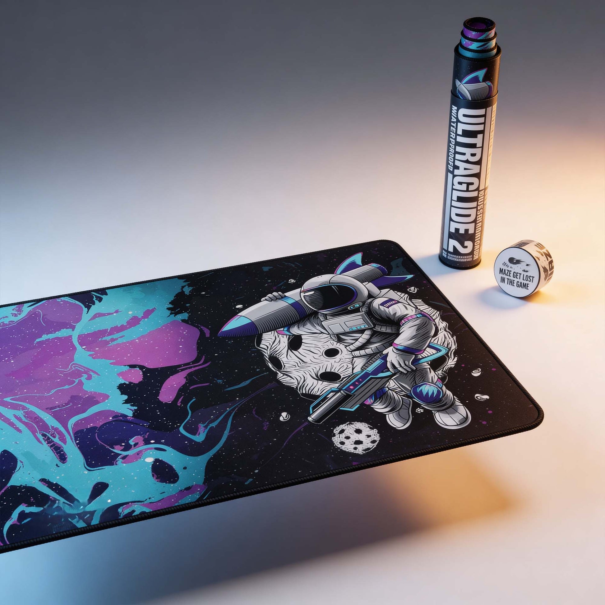 MAZE Cyber Battle Gaming Desk Mat Doha
