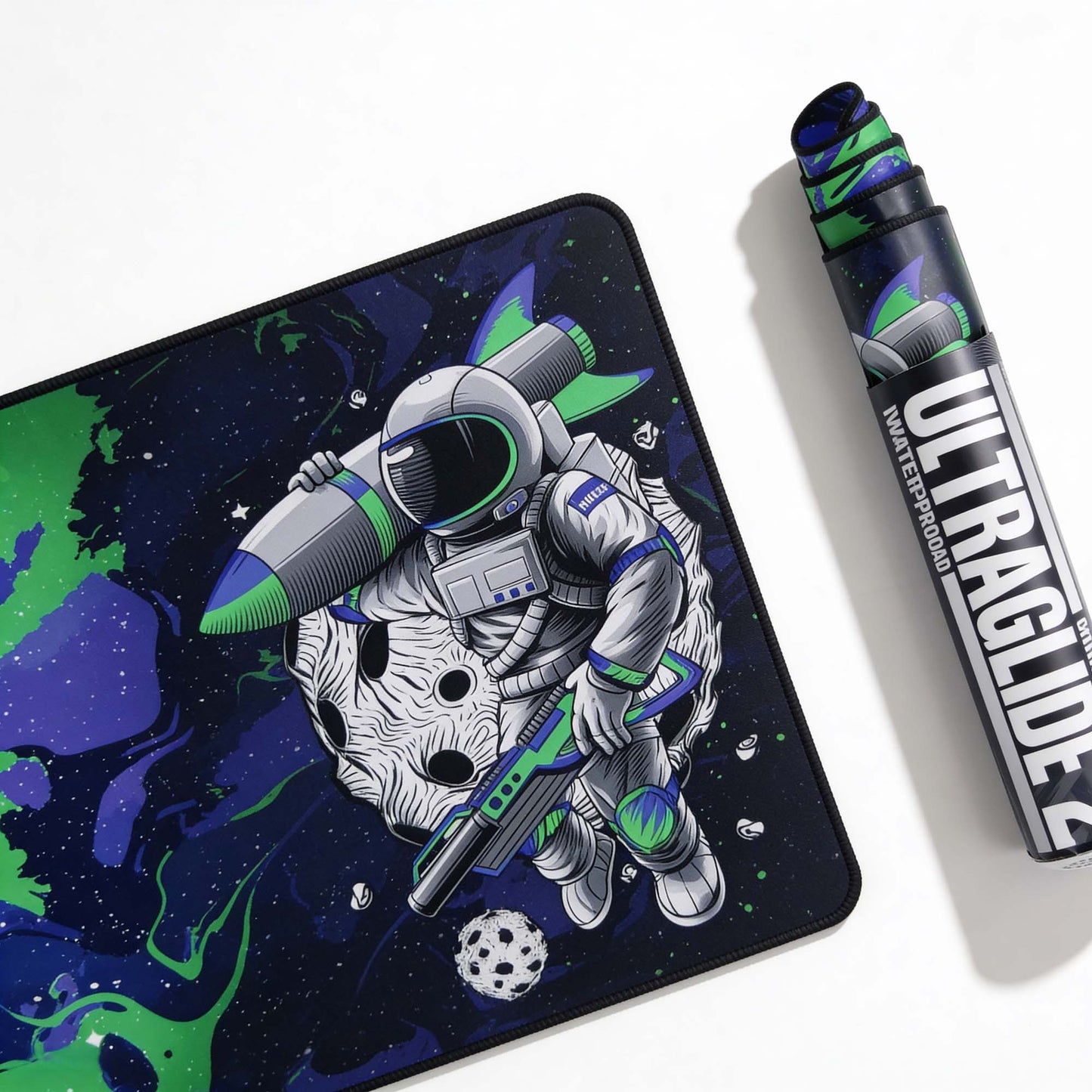 MAZE Ultraglide 2 – Astro RCT-GB 2XL Extended Gamers Desk Mat | Qatar