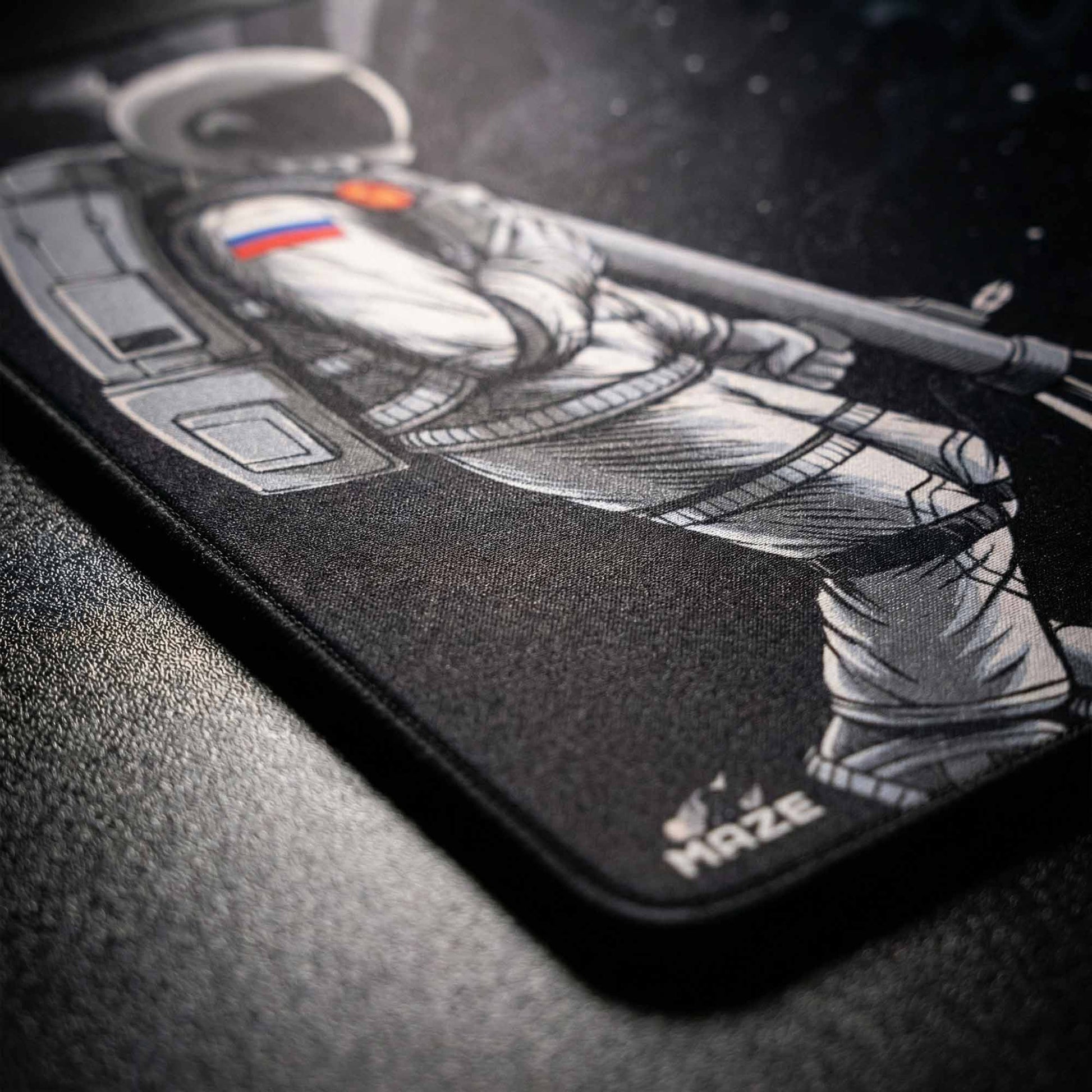 MAZE Monochrome Gaming Mouse Pad Qatar
