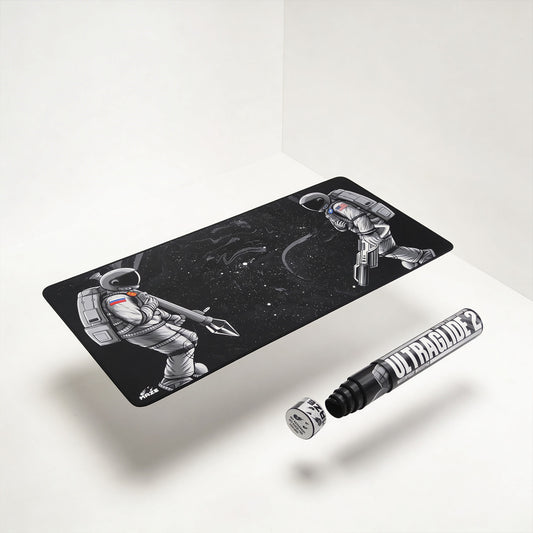 MAZE Ultraglide 2 Astro WAR-B Stealth Monochrome 2XL Extended Gamers Desk Mat Qatar