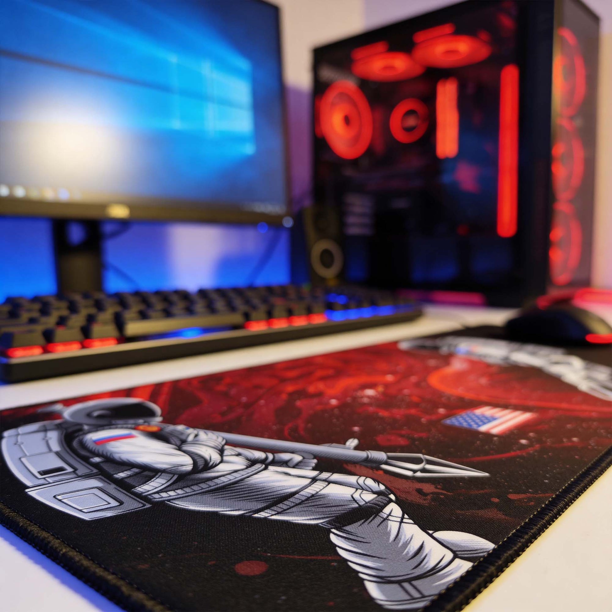 MAZE Red Gaming Desk Mat Doha
MAZE Red Stealth Gaming Mouse Pad Qatar
MAZE Extended Gaming Surface Qatar