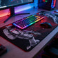 MAZE Red Gaming Desk Mat Doha
