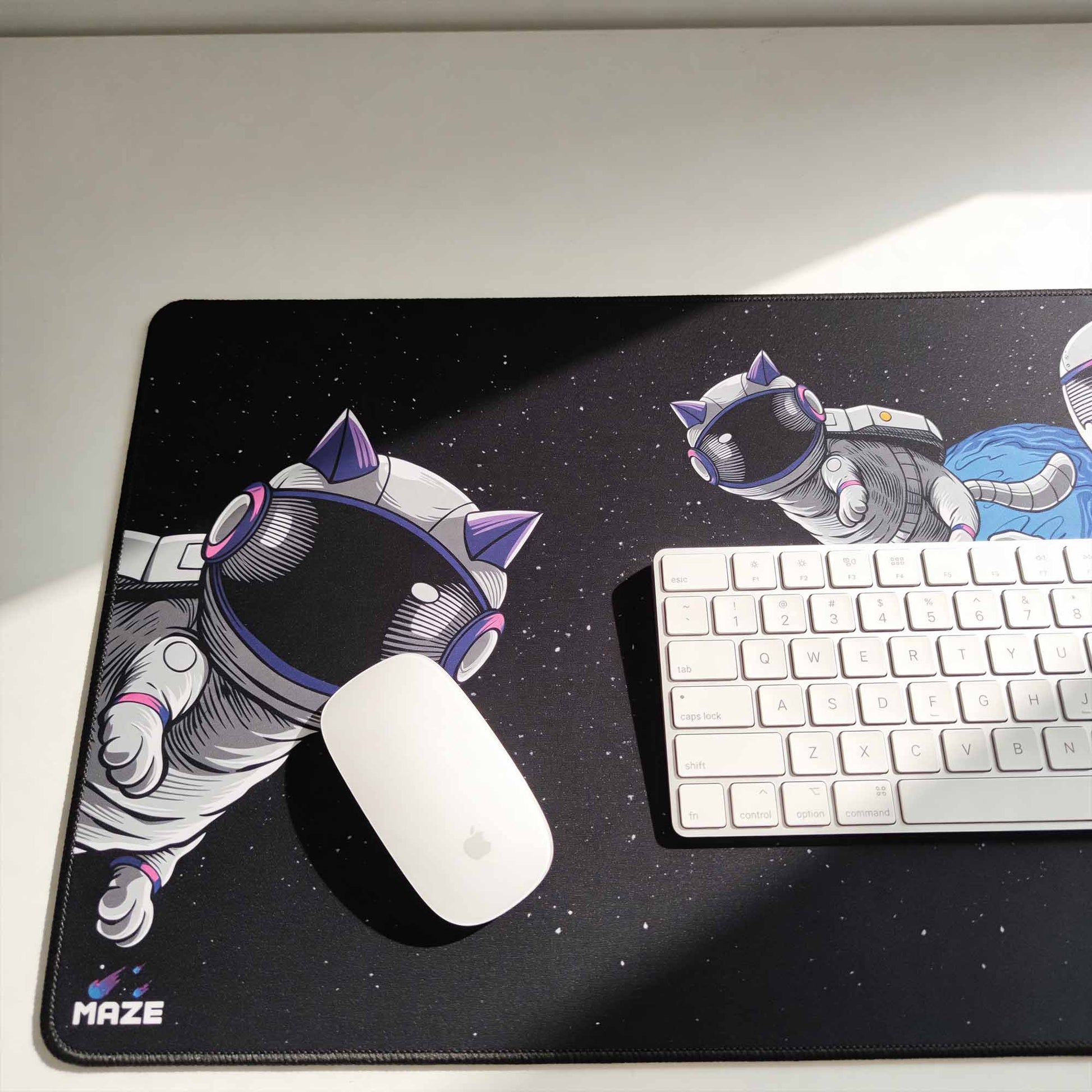MAZE Space Cat Gaming Mouse Pad Qatar
