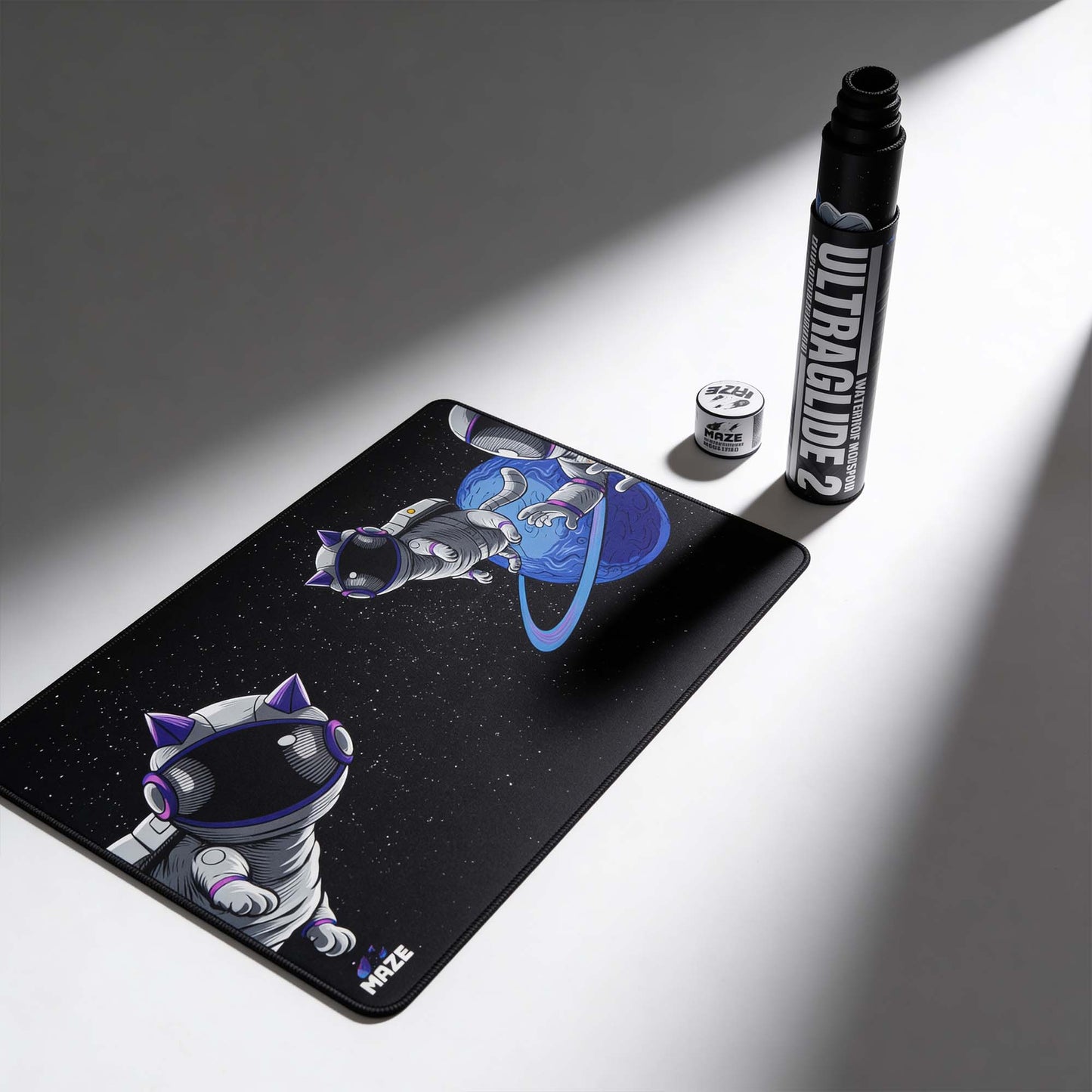MAZE Ultraglide 2 – Astro PAW-B Blue 3XL Extended Gamers Desk Mat | Qatar