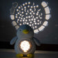 nursery penguin projector night light plush toy for baby bedtime routine