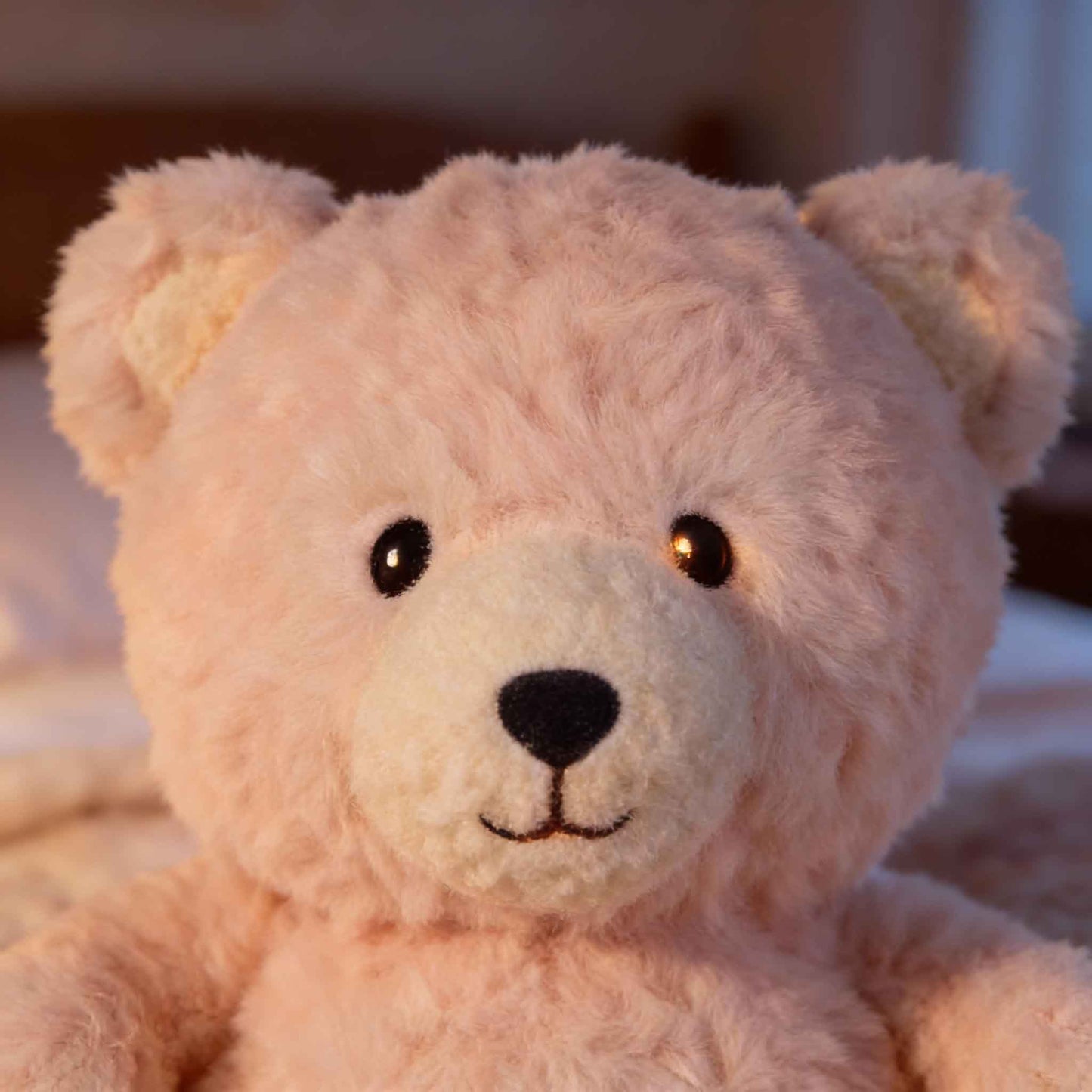 infant calm doll teddy bear with light projection and music for bedtime