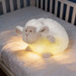 Baby Plush Sheep Night Light Projector – Calm Doll Sleep Soother with Music (0m+)