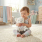 soft cuddly teddy bear star projector toy for nursery bedtime routine