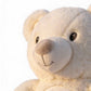 Baby White Teddy Bear Night Light Projector – Plush Calm Doll Sleep Soother with Music