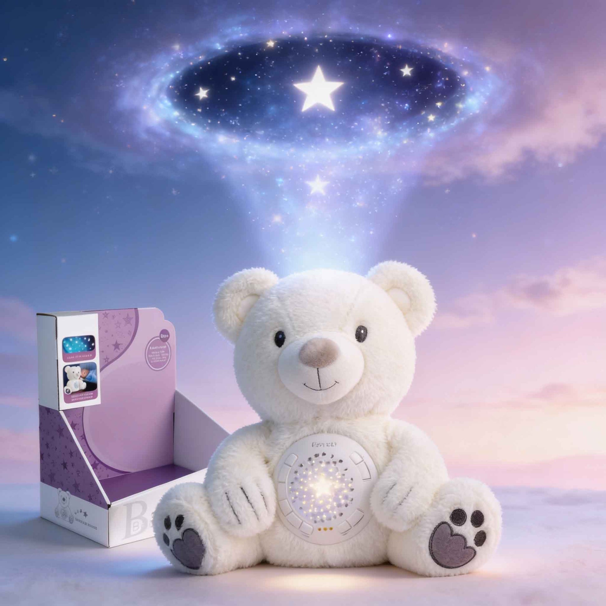 baby white teddy bear calm doll night light projector with music
• plush teddy bear sleep soother with star light projection for newborn
• infant nursery night light teddy bear comfort toy 0m+
• baby bedtime plush teddy bear calm doll projector sleep aid
• soothing music teddy bear night lamp toy for babies and infants
• soft cuddly teddy bear star projector toy for nursery bedtime routine