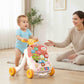 Game table mode baby activity walker with music piano and interactive toys