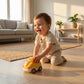 Bioplastic mini car toy made from wheat straw eco friendly toddler push car 18M+