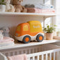 Toddler vehicle toy mini truck made from wheat straw bioplastic 18 months+