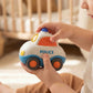 Bioplastic Police Car Toy – Eco Wheat Straw Push Police Vehicle (18M+)