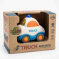 Bioplastic Police Car Toy – Eco Wheat Straw Push Police Vehicle (18M+)