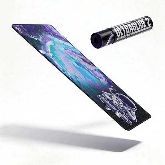 MAZE Violet Cosmic Mouse Pad Qatar