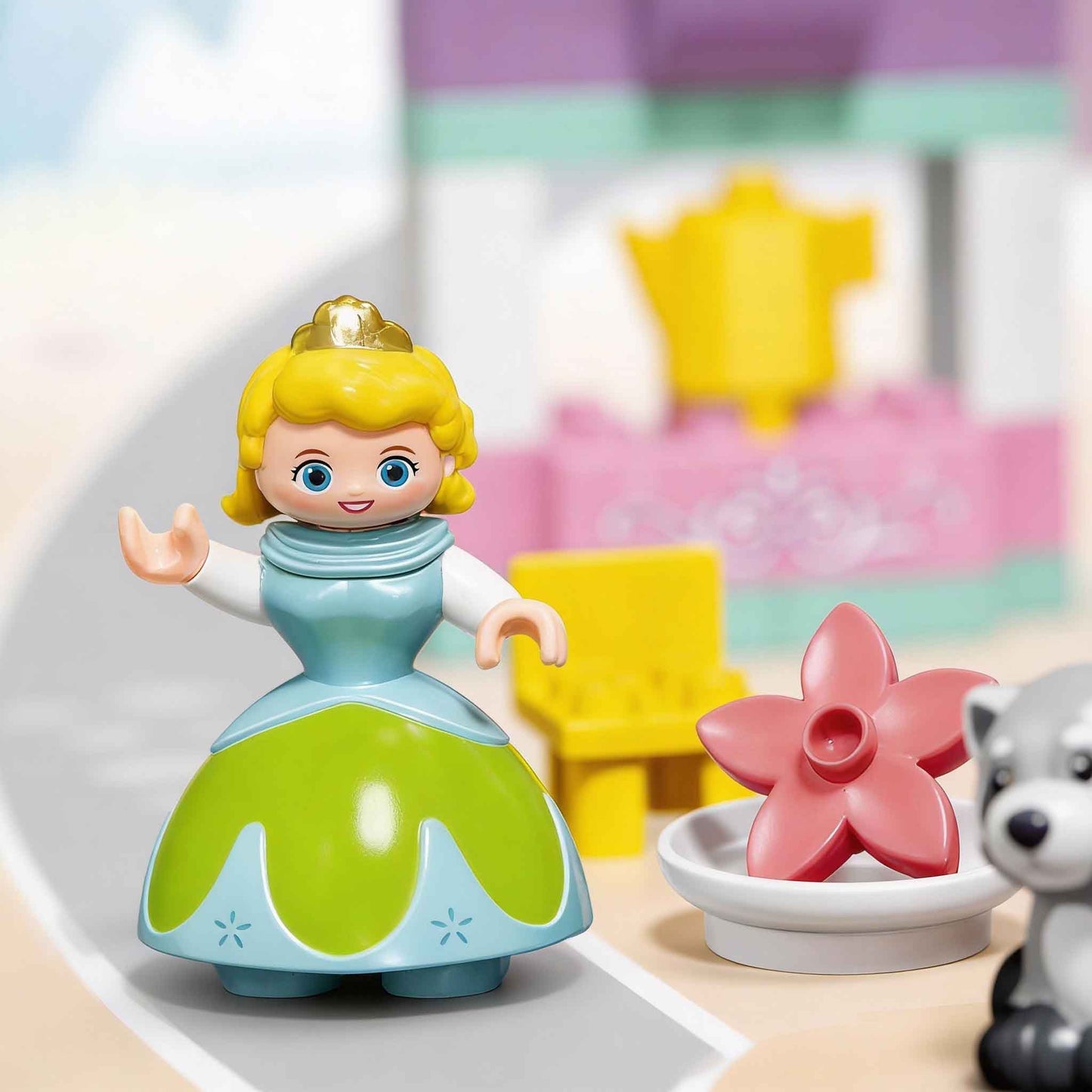 Builder Blocks Castle Princess STEM toy set for kids 3+