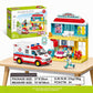 Builder Blocks Kids Hospital Set – STEM Building Blocks Hospital Toy (78 PCS)