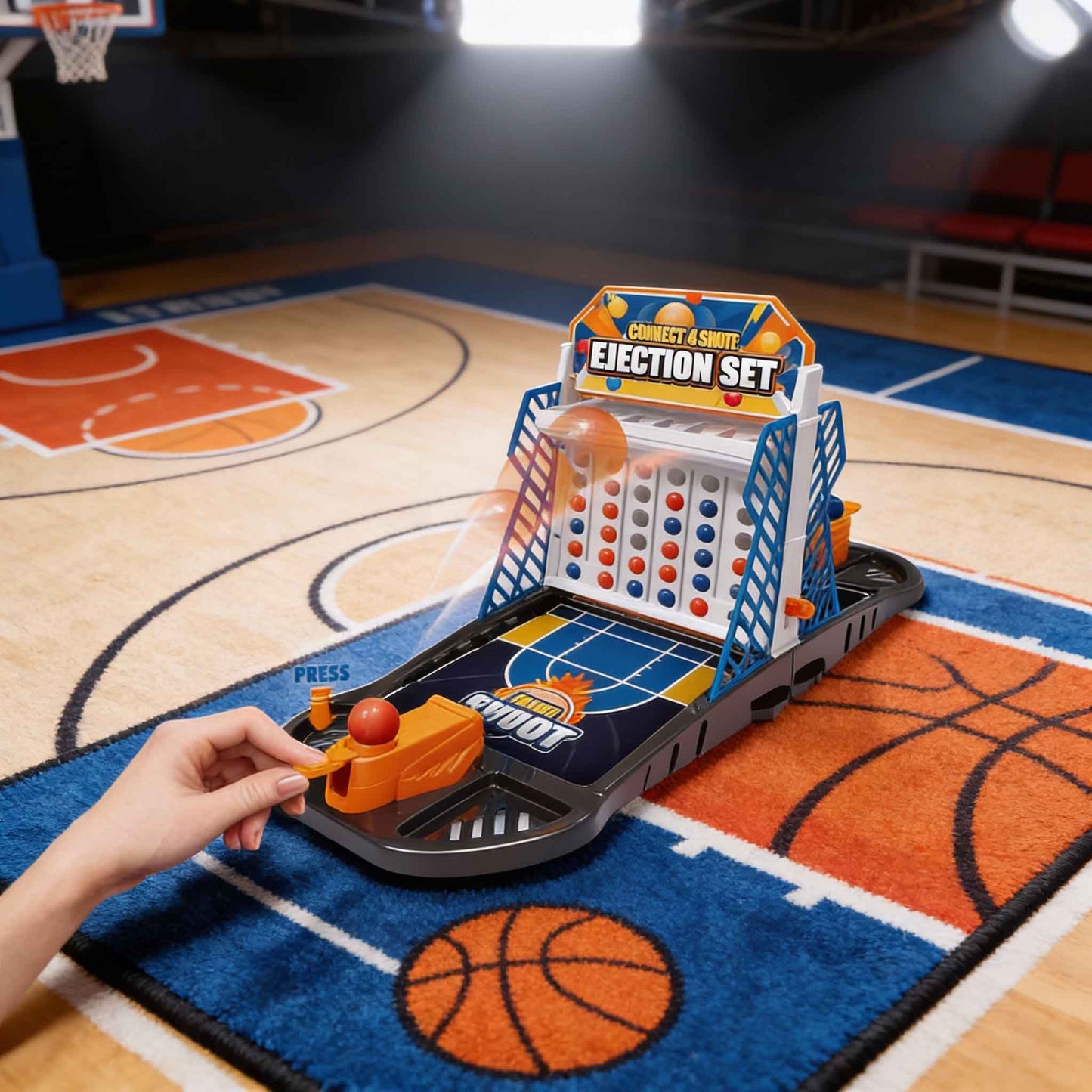 connect 4 shots ejection set tabletop game
• kids shooting connect four board game
• 2-in-1 ejection shooting game for children
• interactive two player shooting board game
• family connect four shooting contest game
• kids tabletop strategy and reflex game
