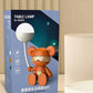 Cute bear LED table lamp for kids
USB rechargeable night light for children
Bear shaped desk lamp with soft LED light
Kids bedside table lamp decorative light
Cute character LED lamp for bedroom
