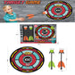 Kids target throwing game with suction cup darts in Qatar